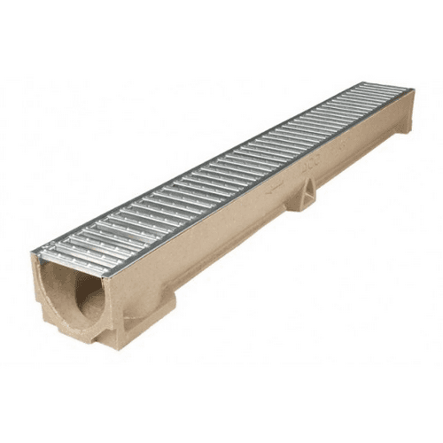 ACO Euroline goot lengte 50 cm incl. verzinkt staal sleufrooster