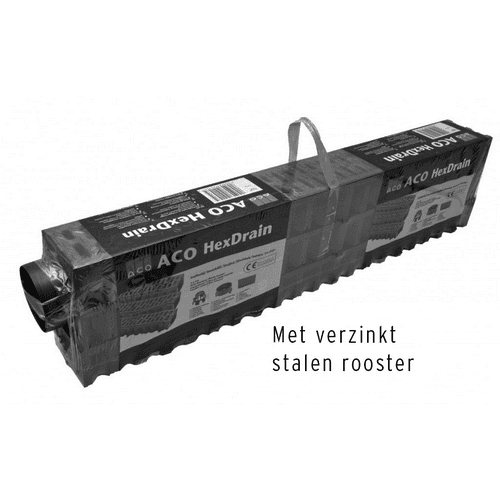 Aqualine garagepack verzinkt rooster