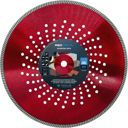 Diamantzaag keramiek en tegels droog zagen d350/20 Red Devil (6440164)