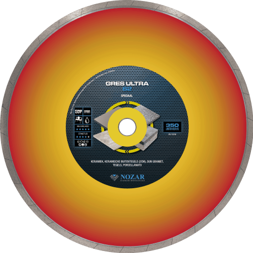 Gres Ultra 2 en 3 cm Keramiek & 3 + 1(geoceramica)s2 d350/25,4