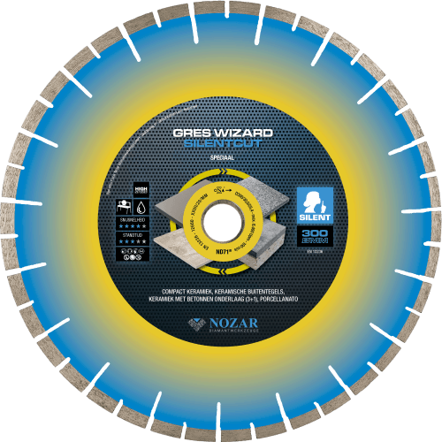 Gres Wizzard Silentcut (keramiek) d300/30/25,5