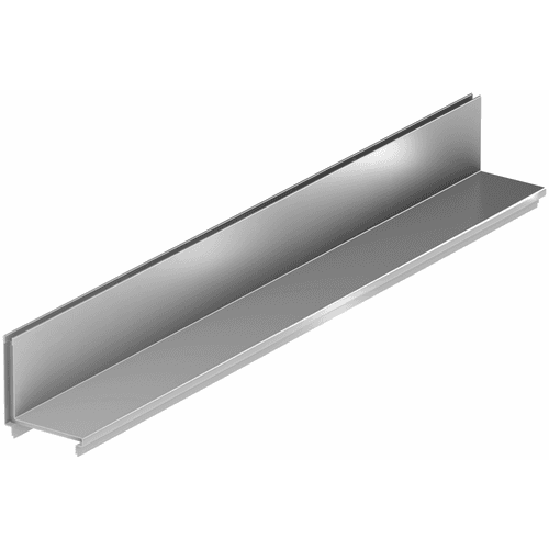 ACO slotline opzetelement rvs 6,5x100 cm