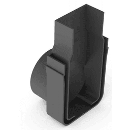 ACO slim-line zij- uitloop 50 mm 2