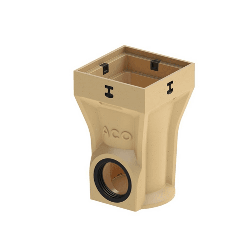 ACO Europoint Lage ond.bak + Zijaansl 25x25x35