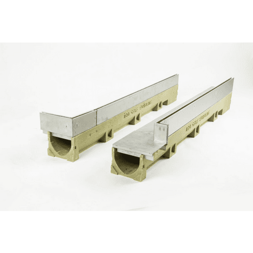 ACO Slotline RVS hoekstuk inwendig H=40 mm L=850 + 150