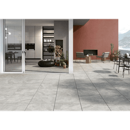 Keramiek tegel 60,4x60,4x2 twentygres rail Silver 2