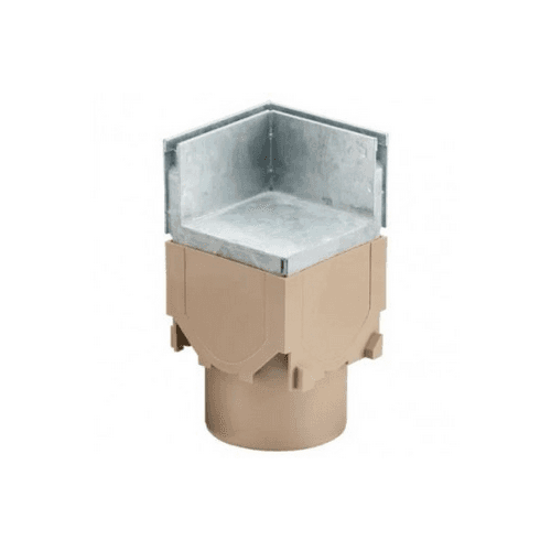 ACO Euroline hoekelement met Slot-rooster