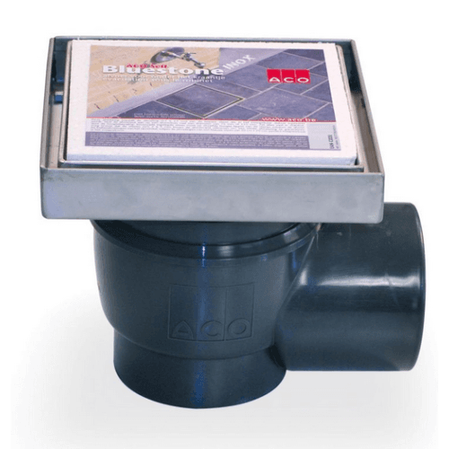 ACO Vloerput Bluestone 20x20x19,5 zij-uitl