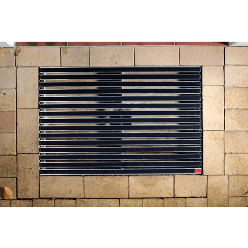 Aco Schoonloper borstelprofiel zwart 100x50 cm