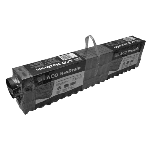 ACO Hexdrain Garagepack (3 m + toebehoren)
