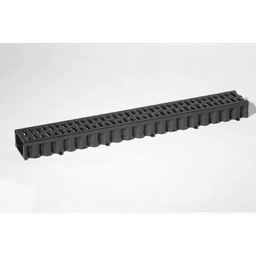 ACO hexaline 2.0 lijngoot kunststof kunststof zwart 100 cm 2