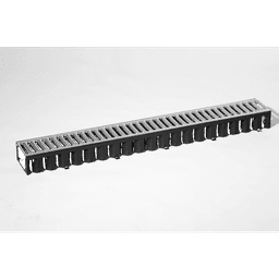 ACO hexaline 2.0 lijngoot kunststof verzinkt staal 100 cm 2