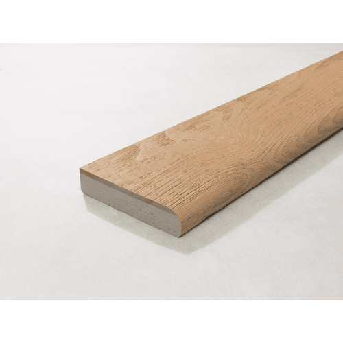 Millboard bullnose board 15x360x3,2 cm golden oak