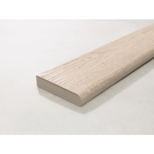 Millboard bullnose board 15x360x3,2 cm limed oak