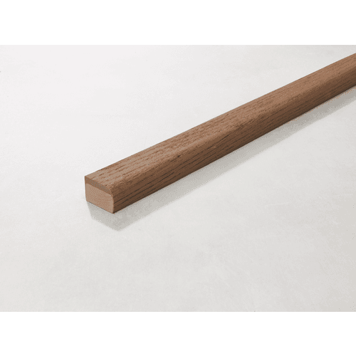 Millboard bullnose edging flex 240x5x3,2 cm coppered oak