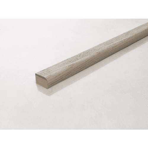 Millboard bullnose edging flex 240x5x3,2 cm smoked/driftwood