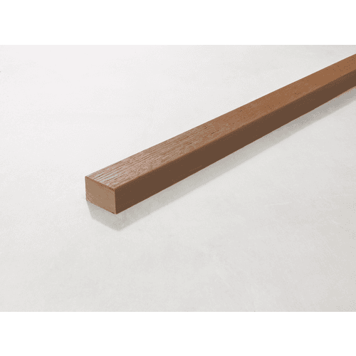 Millboard square edging flexible 240x5x3,2 cm coppered oak