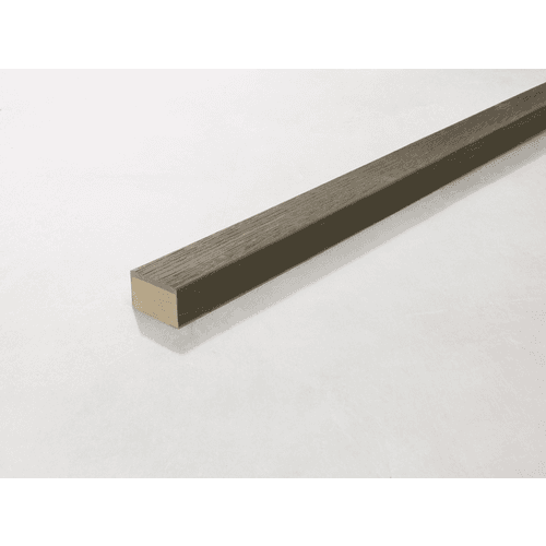Millboard square edging flexible 240x5x3,2 cm ebony grey
