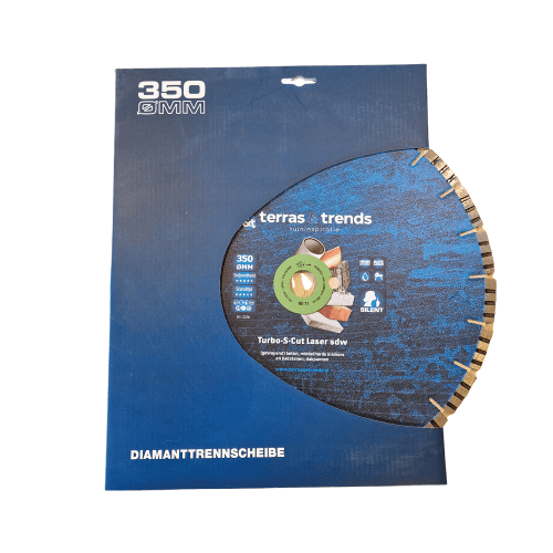 terras & trends zaag voor beton kan niet op motorzaag d350/25,4 SDW