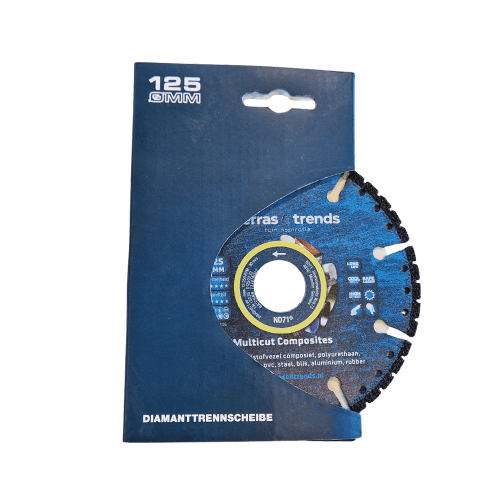 terras & trends zaagblad voor composiet  d125