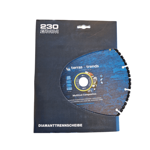 terras & trends zaagblad voor composiet  d230