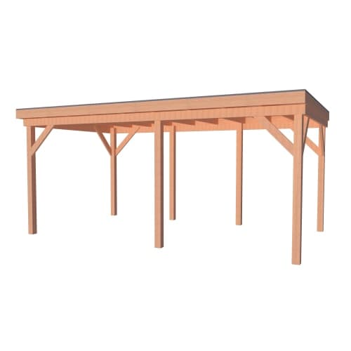 Douglas Overkapping Premium Geschaafd 300x500 cm