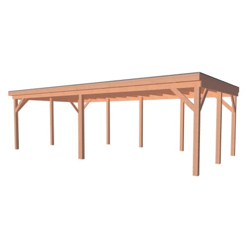 Douglas Overkapping Premium Geschaafd 400x780 cm