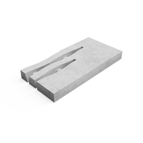 Deer Concrete Grid 125x62,5x12 cm Beach Corner R