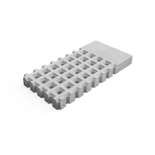 Deer Concrete Grid 125x62,5x12 cm Brutal Border Width