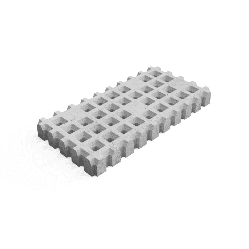 Deer Concrete Grid 125x62,5x12 cm Brutal Speckled