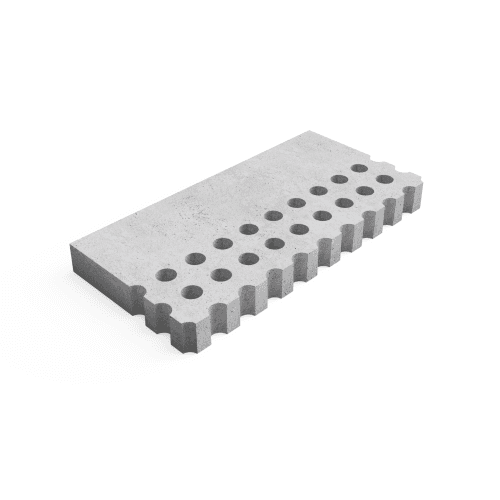 Deer Concrete Grid 125x62,5x12 cm Halftone Border Length