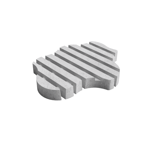 Deer Concrete Organic Straight Large