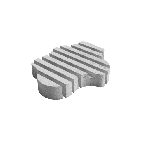 Deer Concrete Organic Straight Small