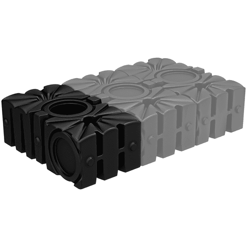 ACO Rain4Me Basic 6000 L tank 223x372x125