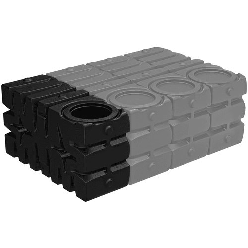 ACO Rain4Me Basic 8000 L tank 223x340x184