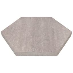 Soft Comfort Zeskant 60/52,5x30x4 cm grijs/zwart 3