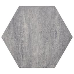 Soft Comfort Zeskant 60/52,5x30x4 cm grezzo 2