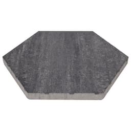 Soft Comfort Zeskant 60/52,5x30x4 cm ivory 2