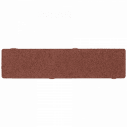 ExcluKera Waalformaat 20x5x7 cm rood met deklaag 2