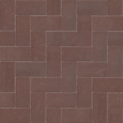 ExcluKera BSS 21x10,5x8 cm KOMO MP rood-zwart met deklaag incl. 2 halven st/lg ef