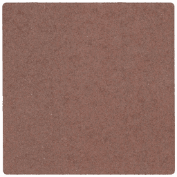 ExcluKera 20x20x6 cm KOMO rood-bruin met deklaag 1