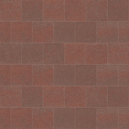 ExcluKera 20x20x6 cm KOMO rood-bruin met deklaag 2