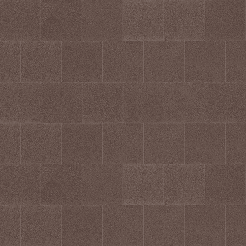 ExcluKera 20x20x6 cm KOMO bruin met deklaag