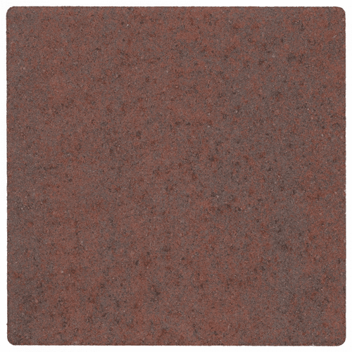 ExcluKera 20x20x6 cm KOMO rood-zwart met deklaag