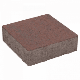 ExcluKera 20x20x6 cm KOMO rood-zwart met deklaag 3