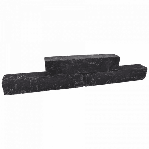 Linia excellence  getrommeld 12x12x60 cm nero