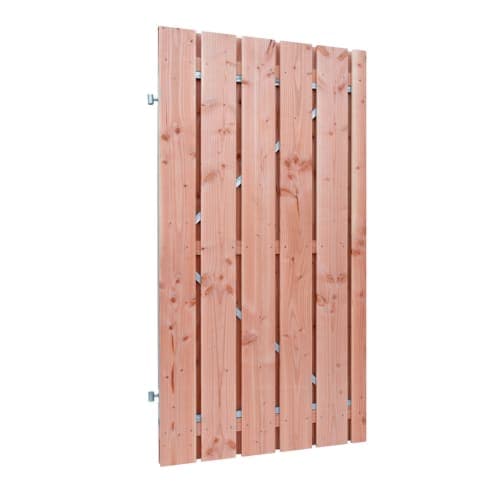 Douglas geschaafde plankendeur op verstelbaar stalen frame 18 mm 100x195 cm onbehandeld