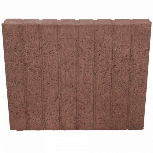 Mini Quadrobandpalissade 6x40x50 cm bruin